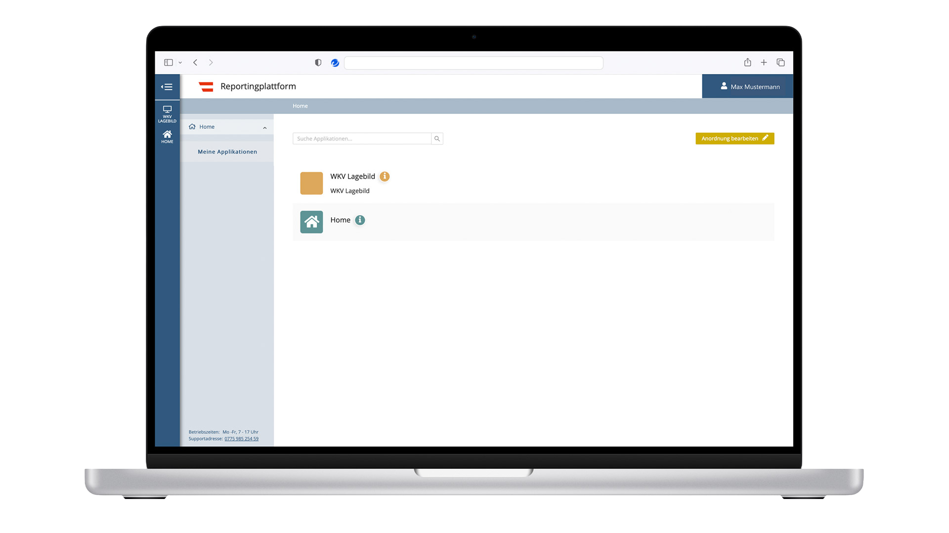 Reporting Platform Screenshot 4